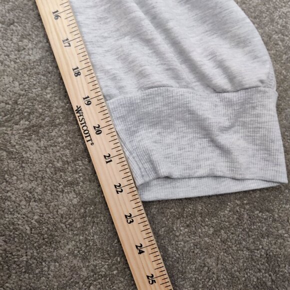 Joe Fresh Active Women's Athletic Jumpsuit in Silver Gray Size 1X Dropped Crotch - Picture 12 of 15
